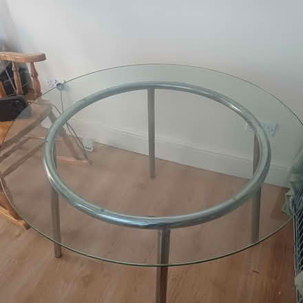 Photo of free Glass table (Drighlington, Bradford BD11) #1