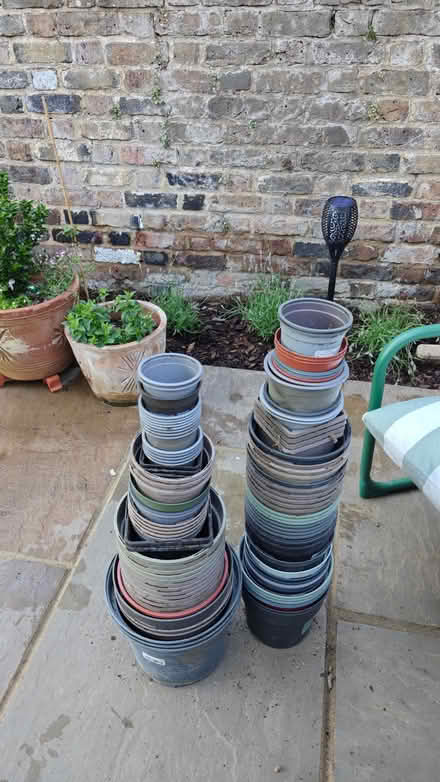 Photo of free Plastic nursery pots (North Road N7) #1
