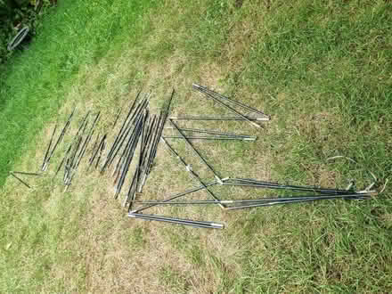 Photo of free Firbe glass poles (Barnard's Green WR14) #2