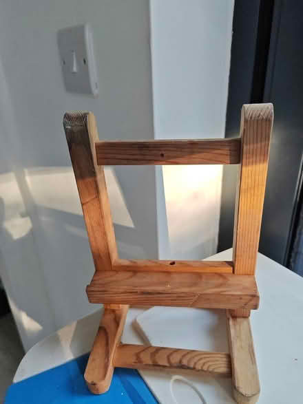 Photo of free Wooden book/canvas stand (Shooters hill) #2