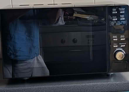 Photo of free Flatbed Microwave 800w George - works great - some rust (Slateford EH14) #1