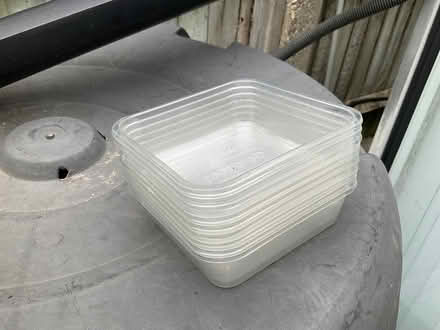 Photo of free Plastic square dishes (Mottingham) #1