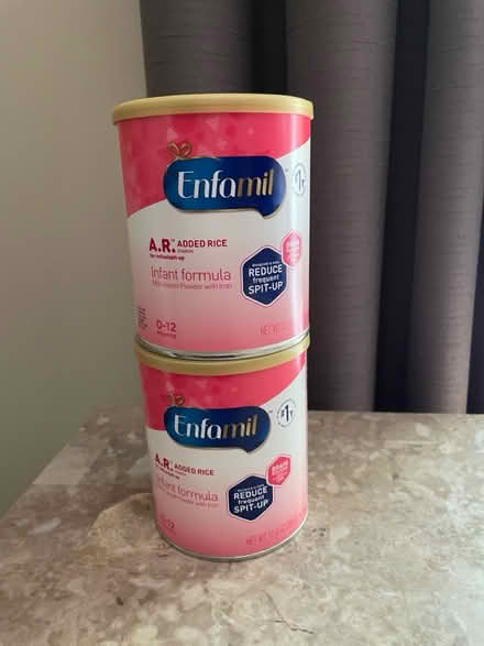 Photo of free Enfamil AR baby formula (Mount Laurel NJ) #1