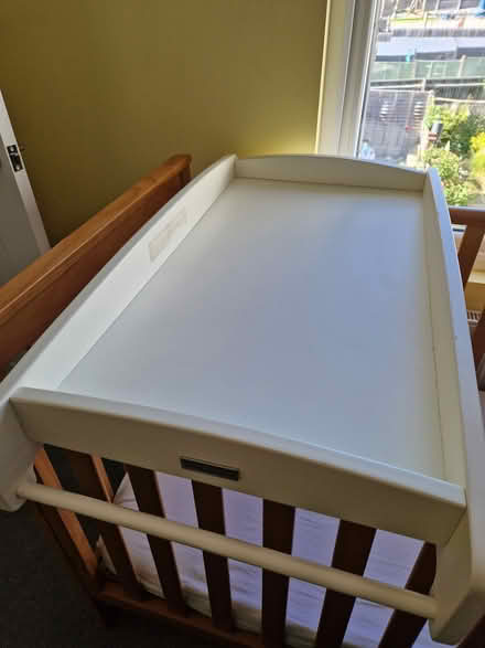 Photo of free Wooden changing table for cot (Chesham HP5) #1