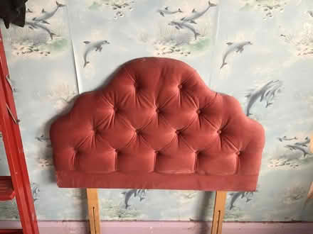 Photo of free Pink headboard (Farnborough Hampshire GU14) #1