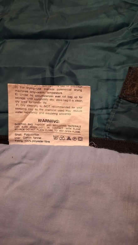 Photo of free 2 Sleeping Bags (Kirkliston EH29) #2