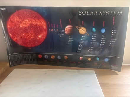 Photo of free Large solar system poster (HP6 Amersham) #1