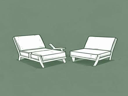 Photo of 2 garden loungers (Tonbridge) #1