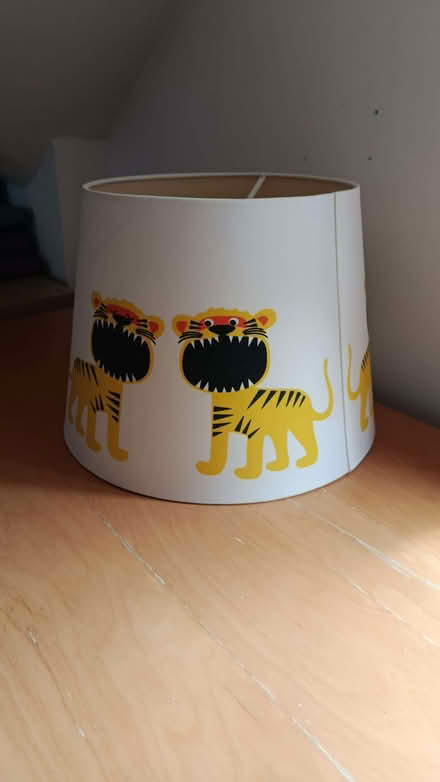 Photo of free IKEA children's tiger lampshade (Sutton Courtenay OX14) #1