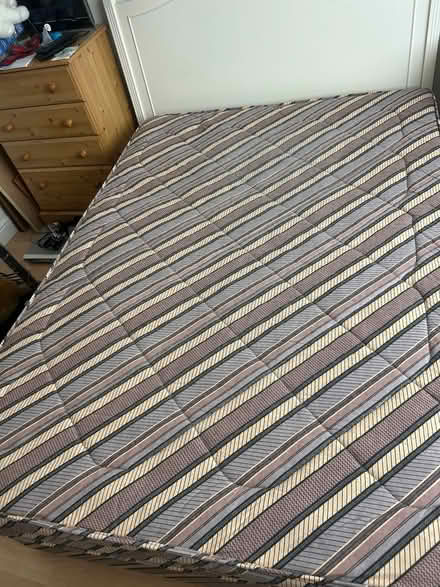Photo of free Double divan bed with mattress (Dronfield S18) #1