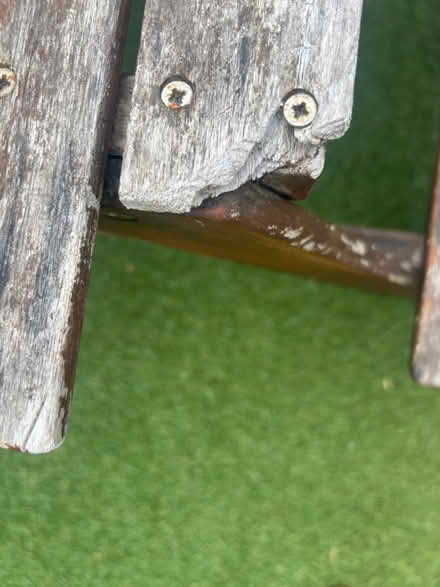 Photo of free Kids garden seats - need repair (West acton - W3) #4