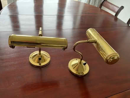 Photo of free Brass Wall Lights (Milbourne SN16) #1