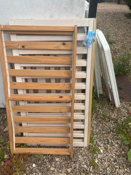 Photo of free Cots and high chair (Standlake, Oxfordshire) #2