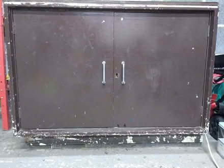 Photo of free Heavy duty cupboard/workbench (California DE22) #1