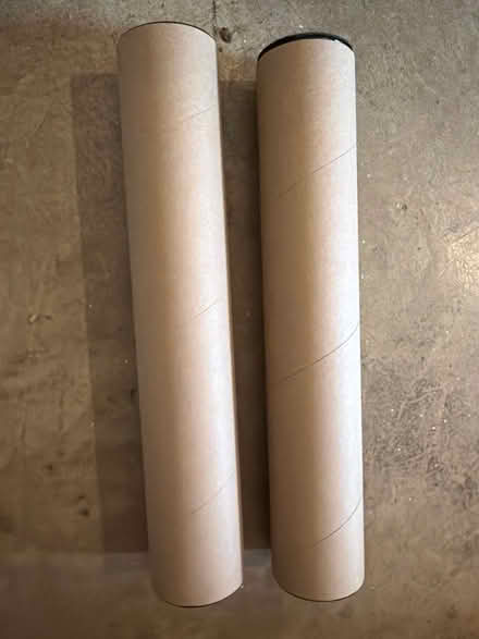 Photo of free Solid cardboard tubes (Darien - near 75th x Cass Ave.) #1