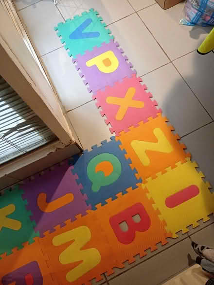 Photo of free A to Z foam letters (Richmond TW9) #3