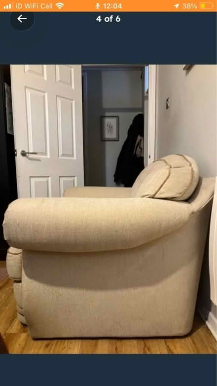 Photo of free Good condition used armchair (Springfield B13) #3
