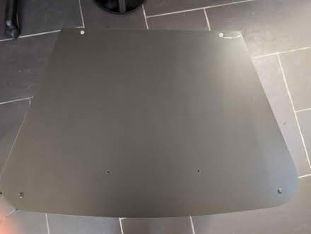 Photo of free Black TV stand with glass doors (Blackpool) #4