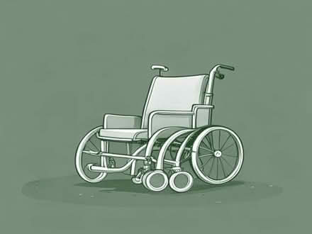Photo of Lightweight foldable wheelchair (North Camp GU14) #1