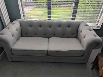 Photo of free Grey sofa and armchair (Leeds LS8) #4