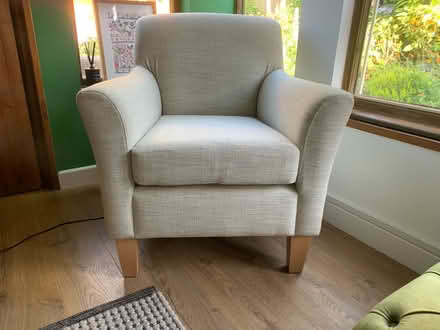 Photo of free Sage green armchair (World's End RH15) #1