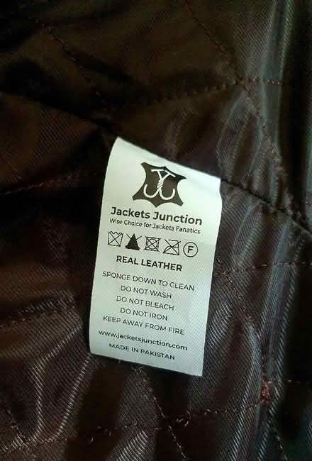 Photo of free Leather coat size Large, cat carrier, two wood table lamps, (Overslade CV22) #3