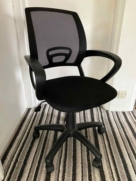 Photo of free Office chair with back and armrests (Kendal LA9) #1