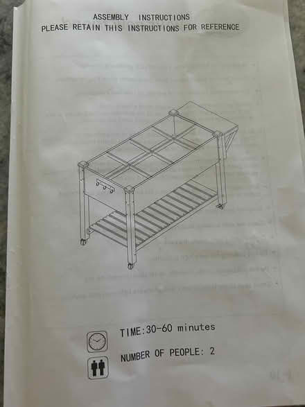 Photo of free Wooden Planter - Needs Assembly (Smith Street) #1