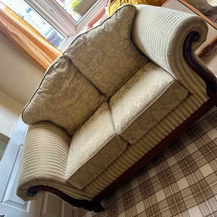 Photo of free Comfortable, classic, classy & compact-2 seater sofa (Ponders End EN3) #1