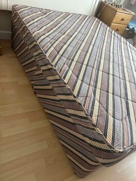 Photo of free Double divan bed with mattress (Dronfield S18) #3