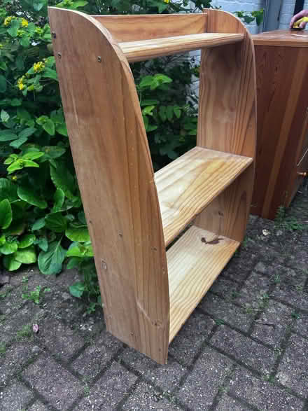 Photo of free Wooden book shelf (Cowden TN8) #2