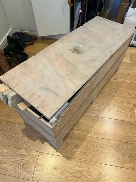 Photo of free Wooden transport box (Kensington W8) #1