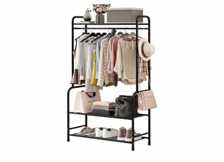 Photo of free Clothing/coat rack black (Liss Forrest) #1