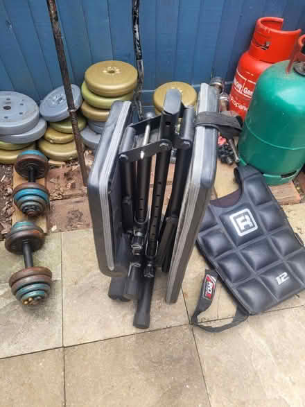 Photo of free Weights folding bench vest (Scarlett avenue HP22) #4