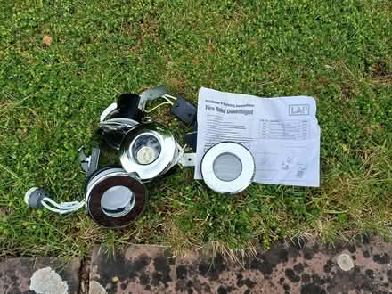 Photo of free Four recessed ceiling lights (HR2 Llanwarne) #1