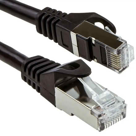 Photo of free Cat6A FAST SSTP Shielded RJ45 Network Ethernet 10GIG/10 Giga (Moor Allerton LS17) #1