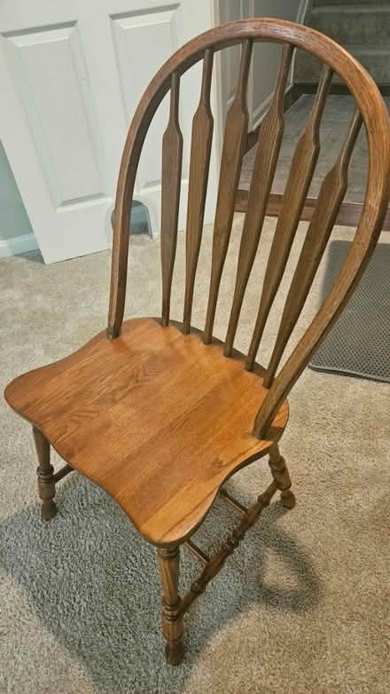 Photo of free Wood chair (Linton hall manassas) #1