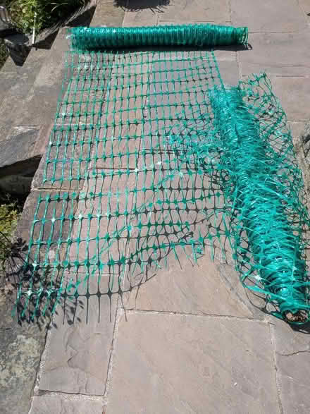 Photo of free Plastic mesh / fencing (Two Dales DE4) #1