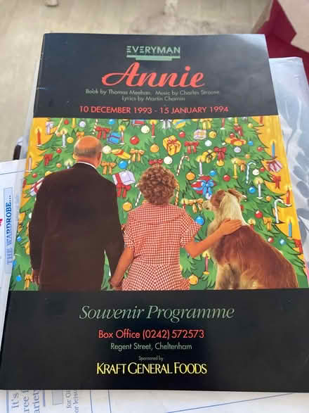 Photo of free Annie the Musical Programme (Cheltenham Fairview GL52) #1