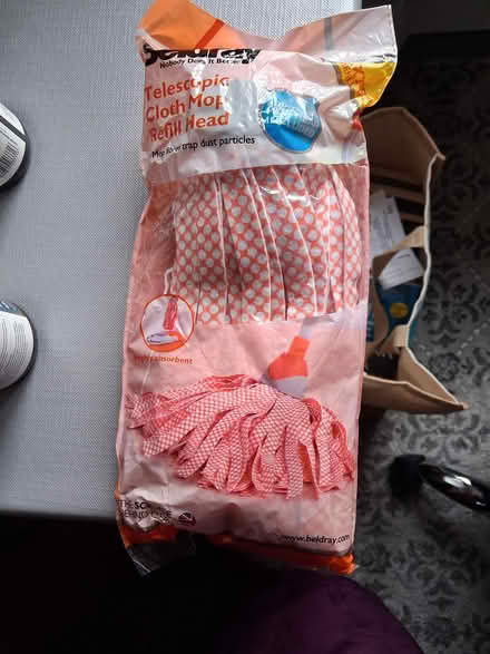 Photo of free Mop head - orange (Felpham PO22) #1