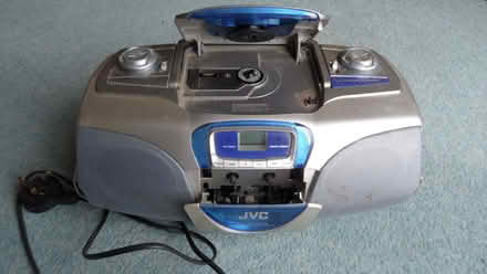 Photo of free JVC CD Radio & Cassette Portable System (Church RG2) #2