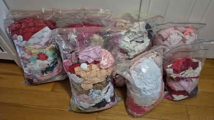 Photo of free baby girl clothes + next to me crib (Mullingar) #1