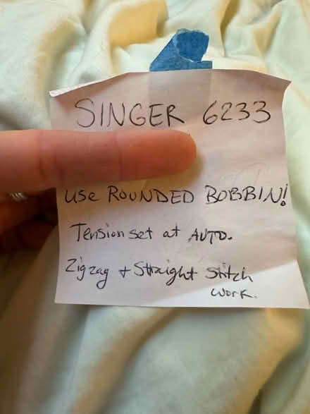 Photo of free Singer 6233 sewing machine- broken (Tiburon) #2