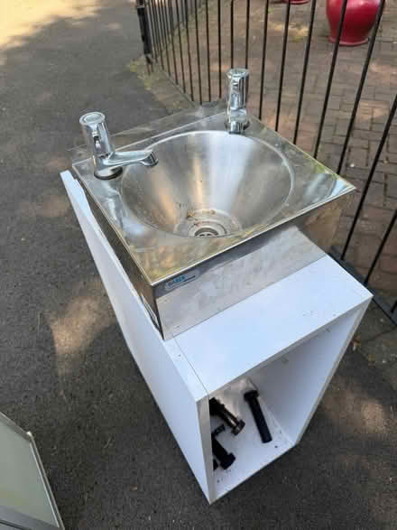 Photo of free Small stainless steel sink inc taps (Penn WV4) #2