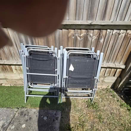 Photo of free 6 Small Garden Chairs (Brixton Hill SW2) #2