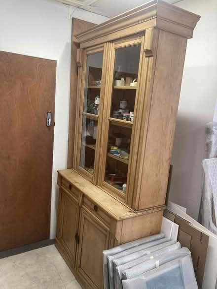 Photo of free Pine Display Cabinet (Stanstead Road, SE23) #4