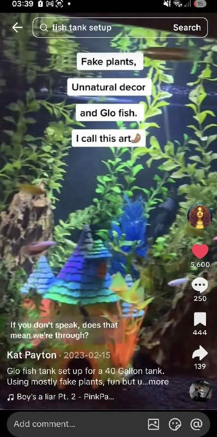 Photo of Fish Tank/Aquarium (Fleete CT9) #4