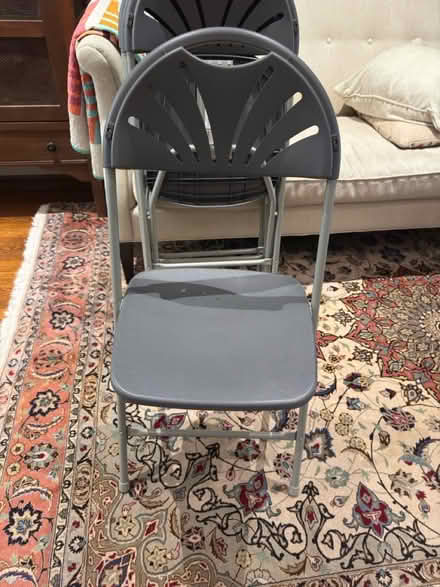 Photo of free 4 folding chairs (Woodley Park) #1