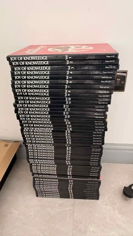 Photo of free 52 volume Joy of Knowledge books (Borehamwood) #2
