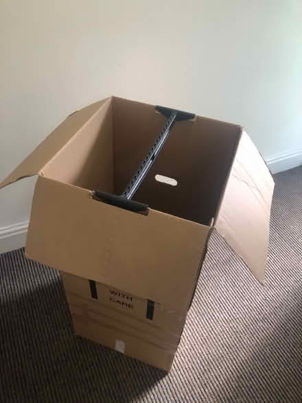 Photo of free Clothes hanging moving box (Willaston CH64) #3
